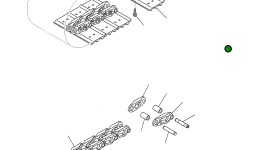 Палец 22L-09-R9060 Komatsu