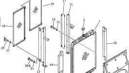 Кронштейн 20Y-03-12360 Komatsu