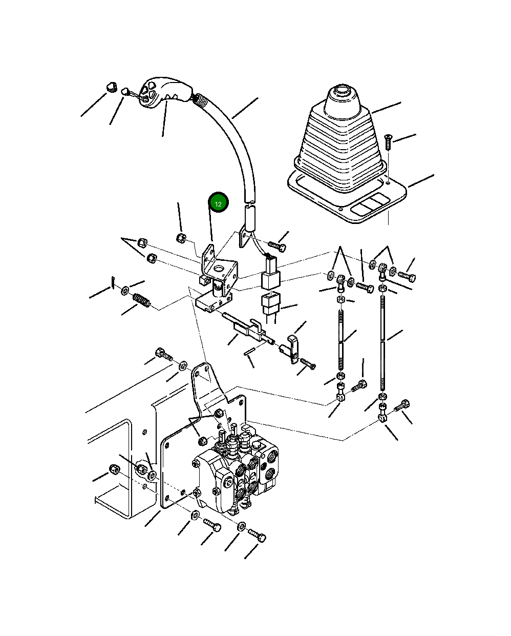 Основание рычага 312609060 Komatsu