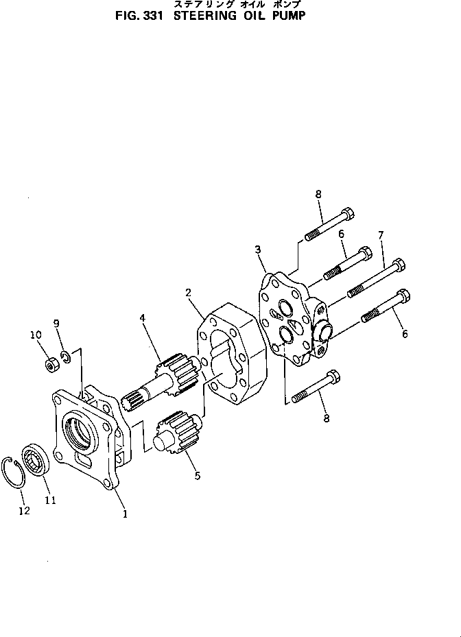 Корпус 07429-71020 Komatsu