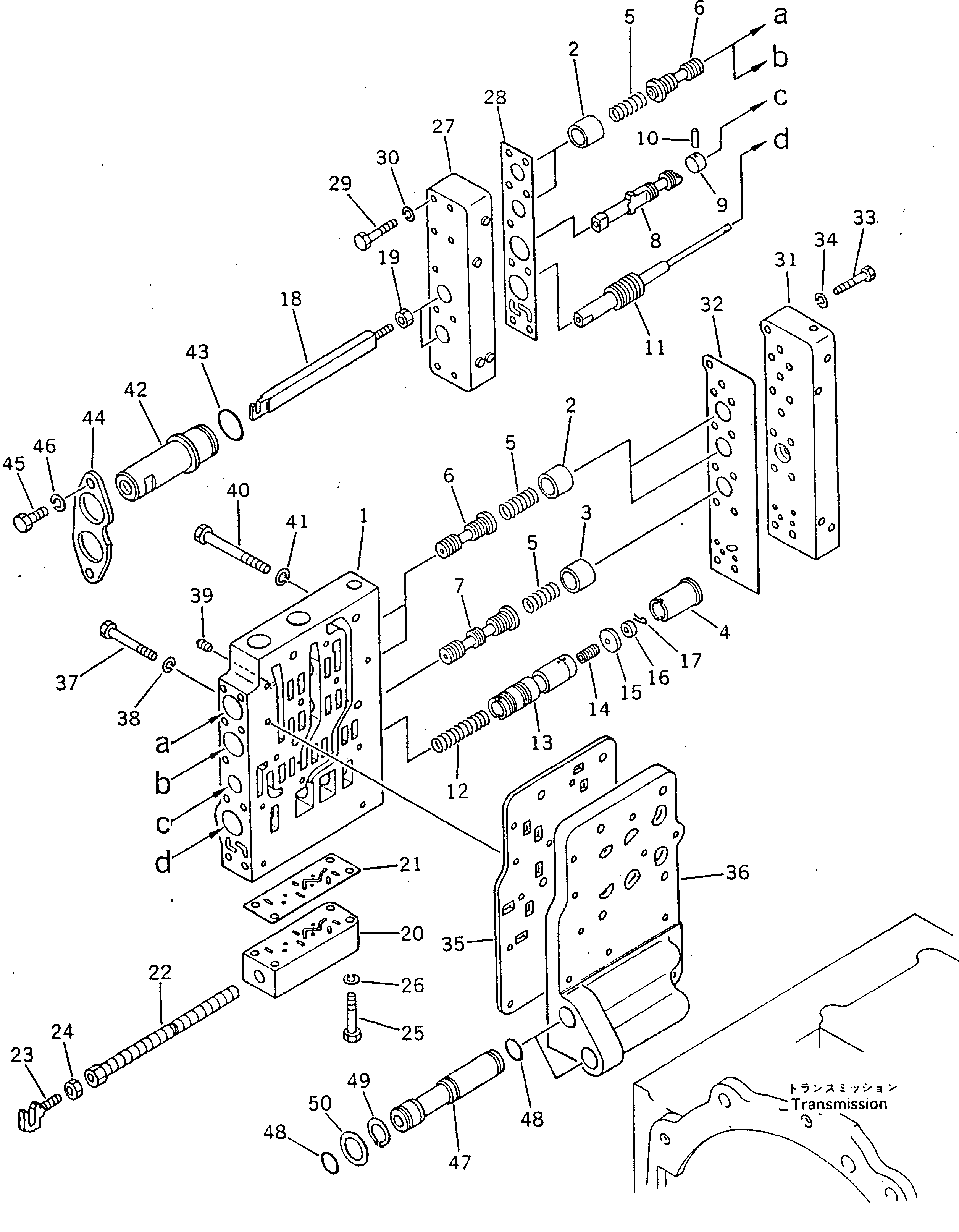 Корпус 234-15-25110 Komatsu