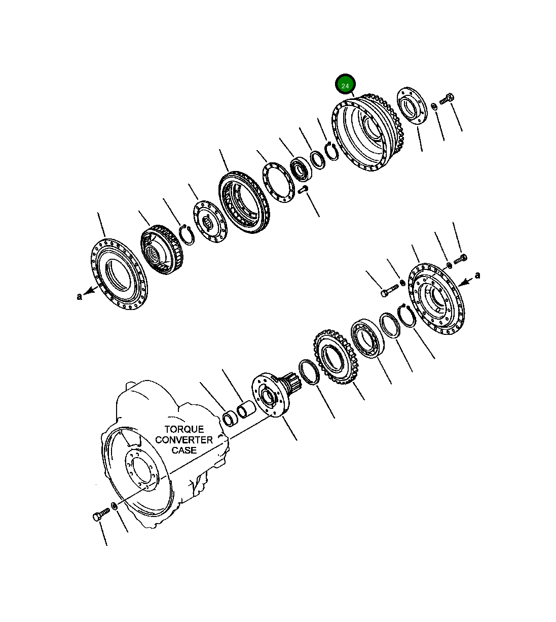 Корпус 711-49-21210 Komatsu