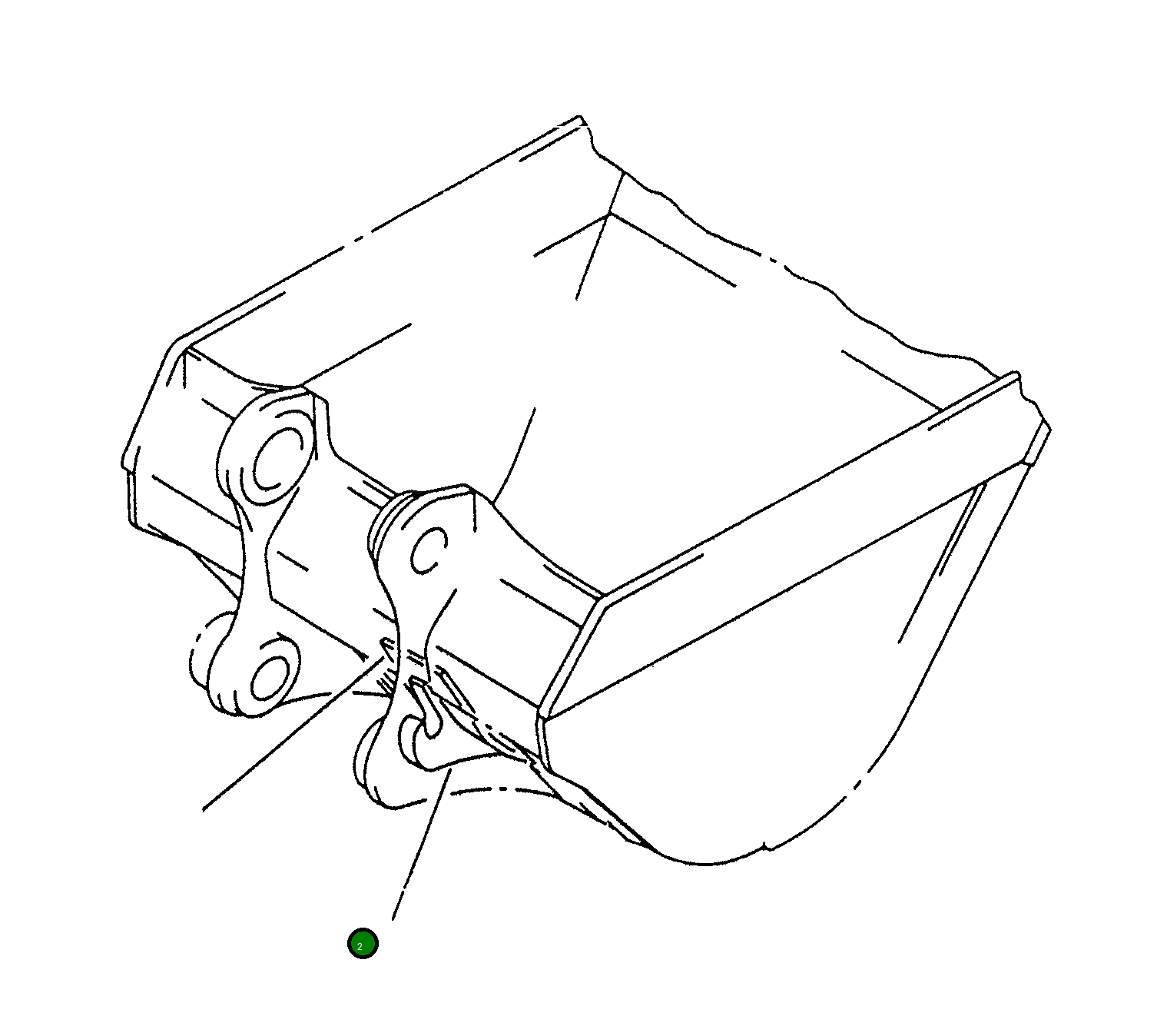 Крюк 205-70-69570 Komatsu