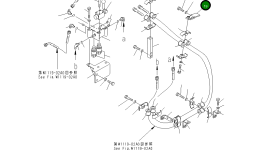 Кронштейн 21M-62-18140 Komatsu