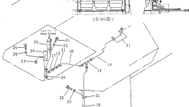 Кронштейн 41E-W92-2410 Komatsu