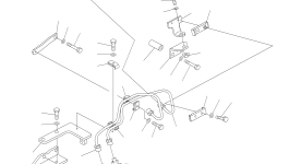 Кронштейн 6252-71-4130 Komatsu