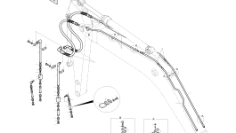 Опора 195D0007D2 Komatsu