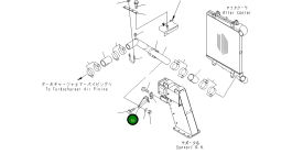 Кронштейн 569-02-82322 Komatsu