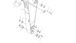 Палец 209-70-71331 Komatsu