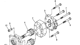 Корпус 07426-71131 Komatsu