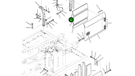 Лист 207-54-42971 Komatsu