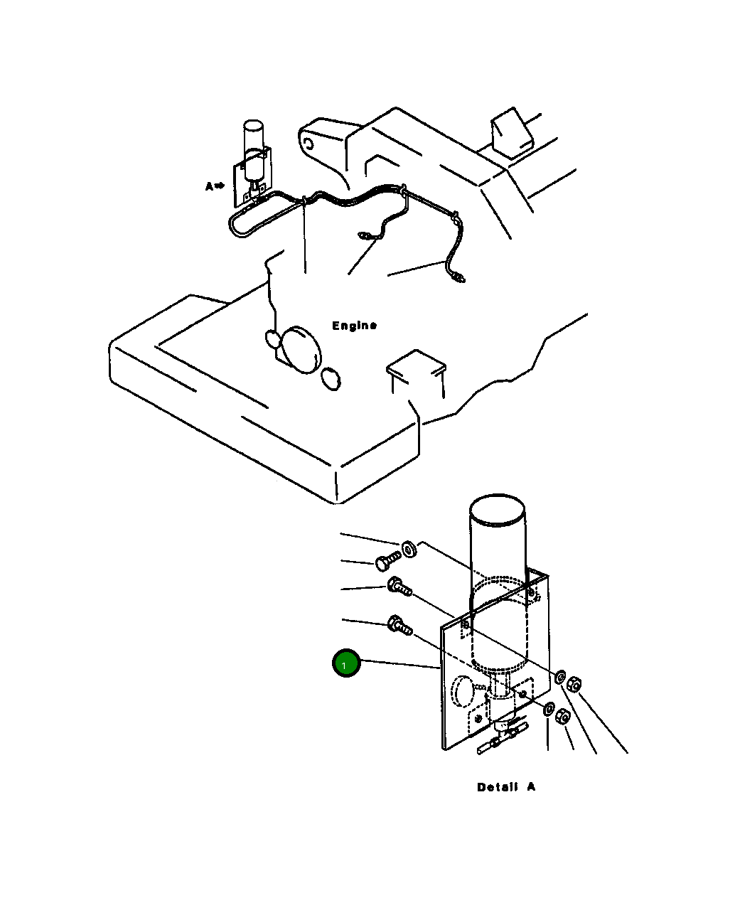 Кронштейн 566-01-16110 Komatsu