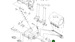 Кронштейн 8234-70-6840 Komatsu
