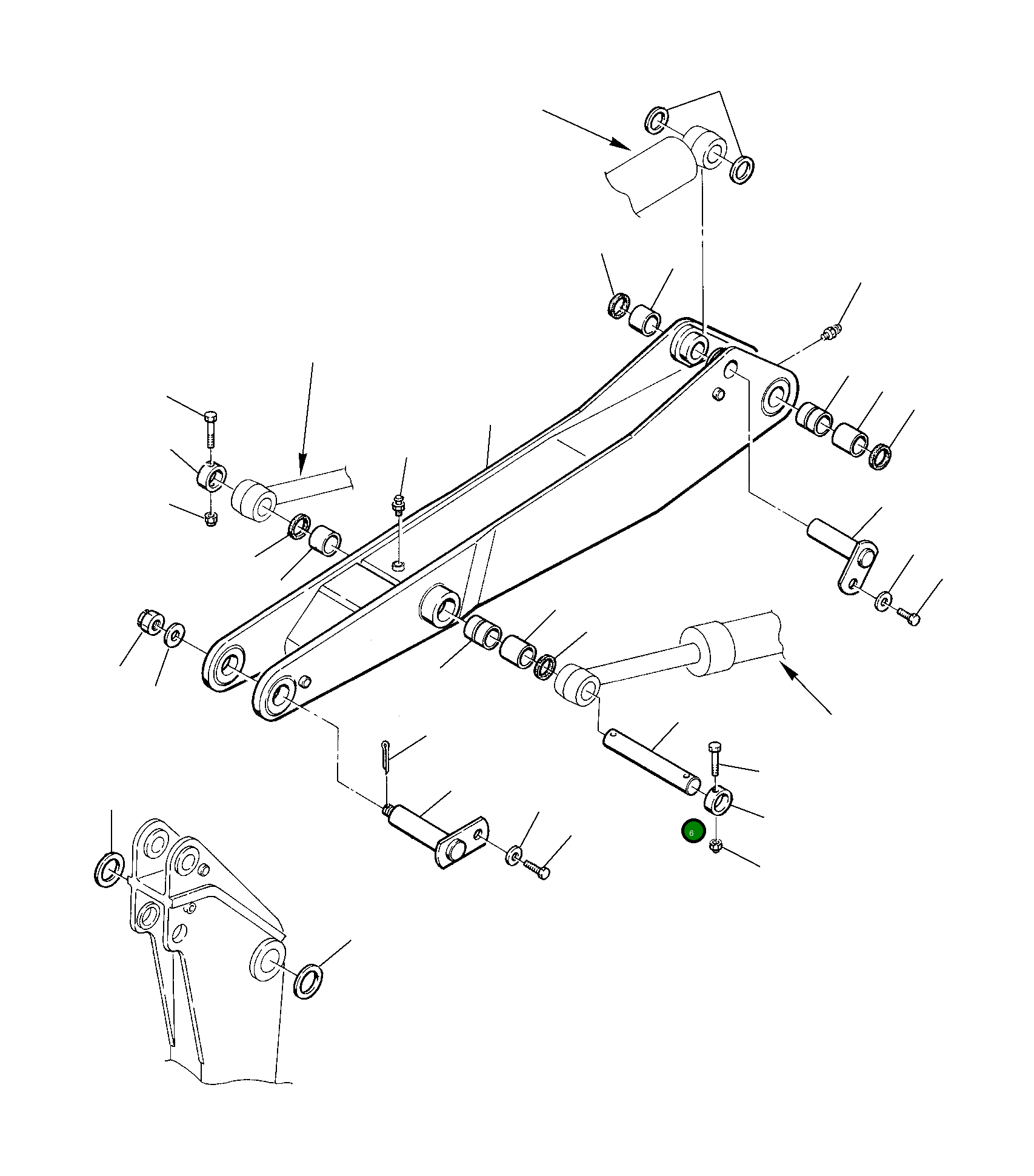 Палец 22E-946-1130 Komatsu