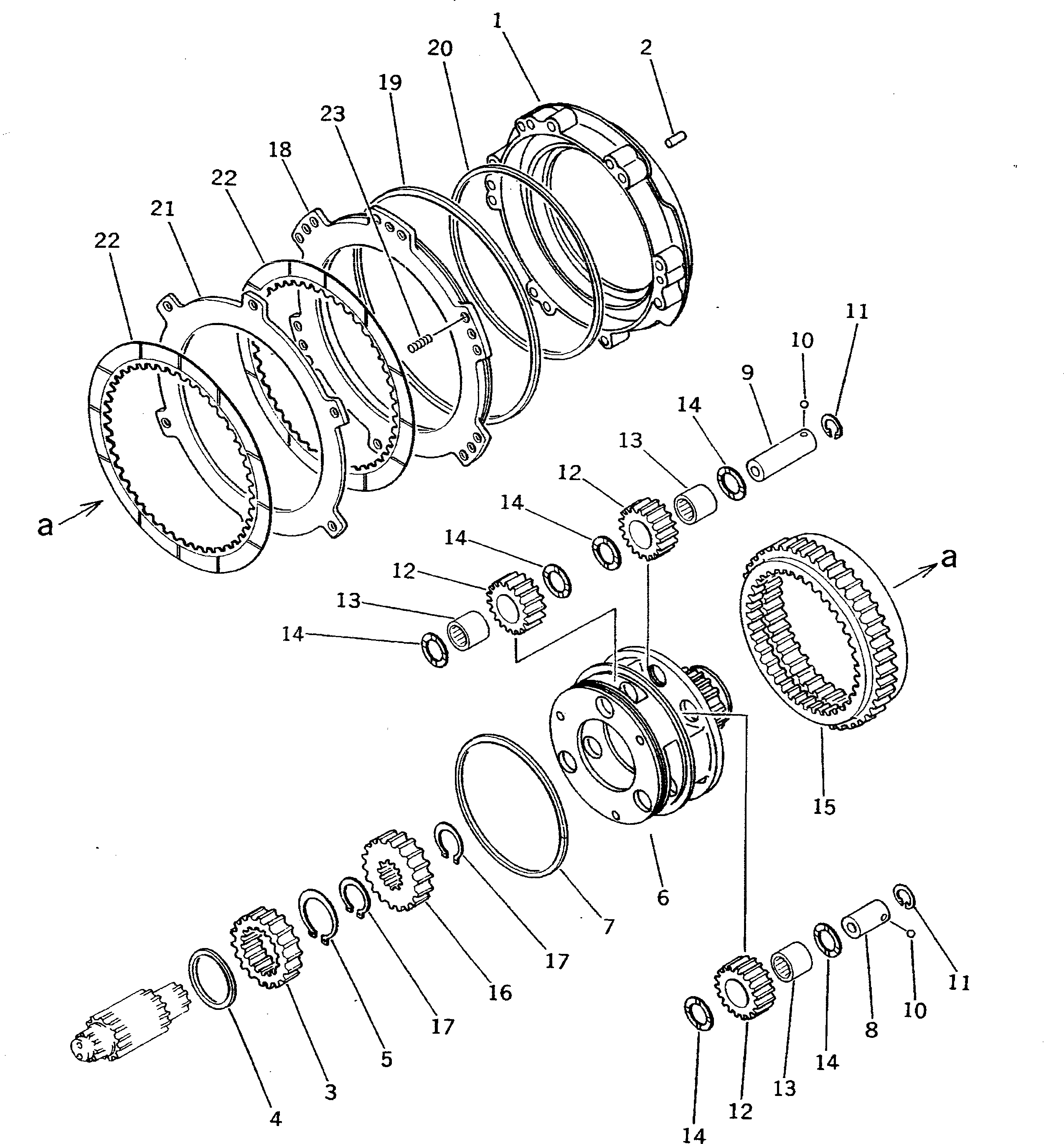 Корпус 14G-15-11160 Komatsu