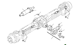 Опора HU2772512 Komatsu