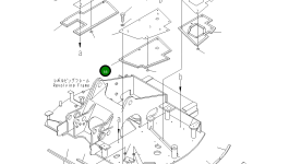 Лист 21J-46-12461 Komatsu