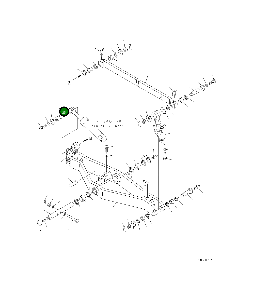Палец 23D-27-11330 Komatsu