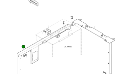 Опора 2197-1453G Komatsu