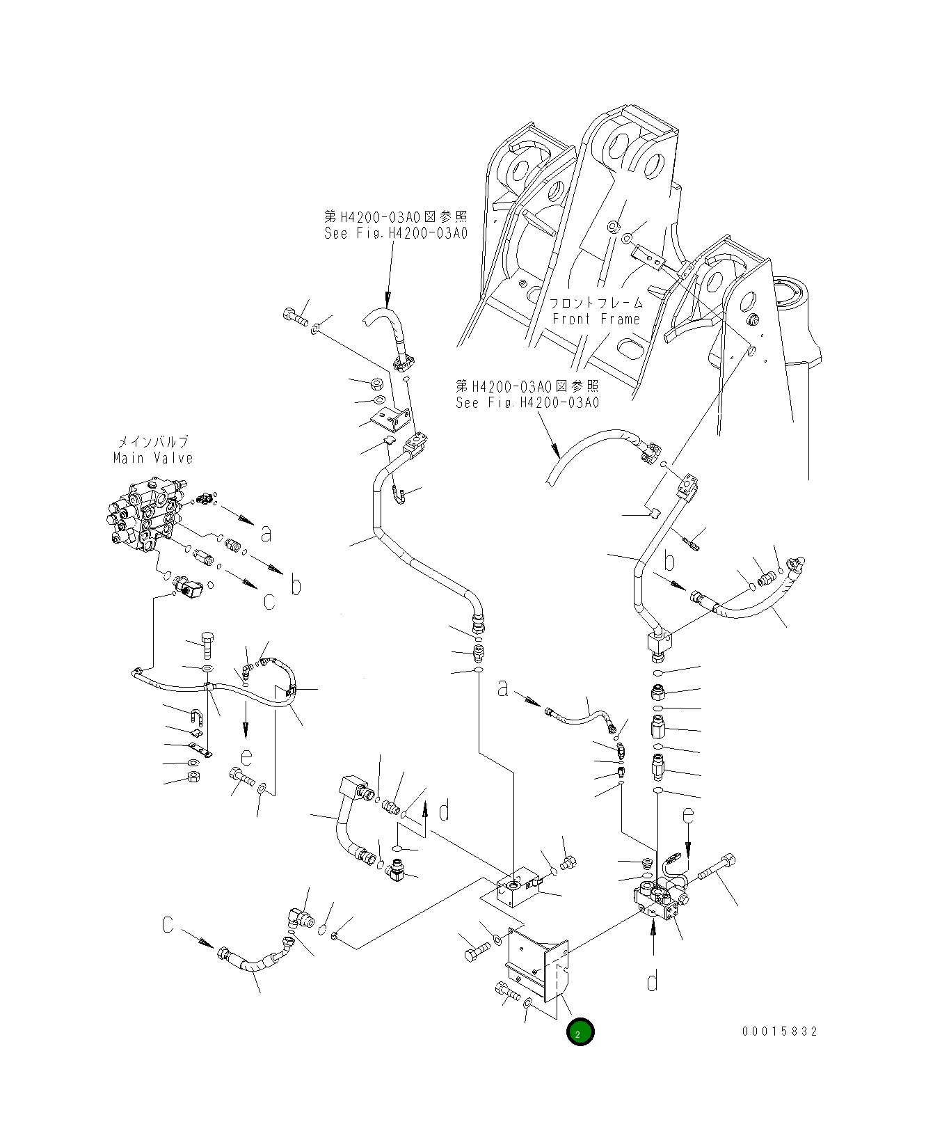 Кронштейн 418-T80-3272 Komatsu