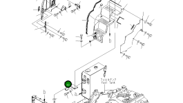 Кронштейн 22B-54-24720 Komatsu