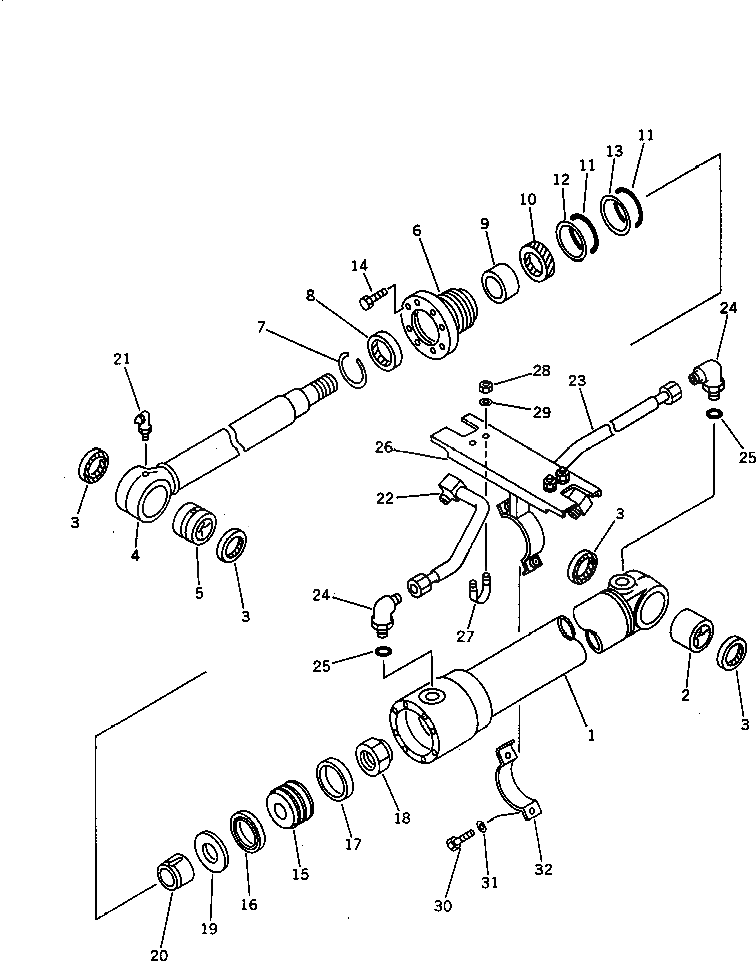 Кронштейн 707-88-95441 Komatsu