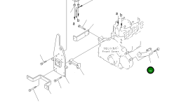 Кронштейн 6150-62-3770 Komatsu