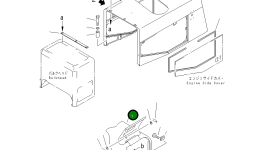 Капот 421-U11-2111 Komatsu