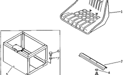 Кронштейн 20M-57-31111 Komatsu