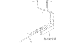 Кронштейн 19M-61-15240 Komatsu