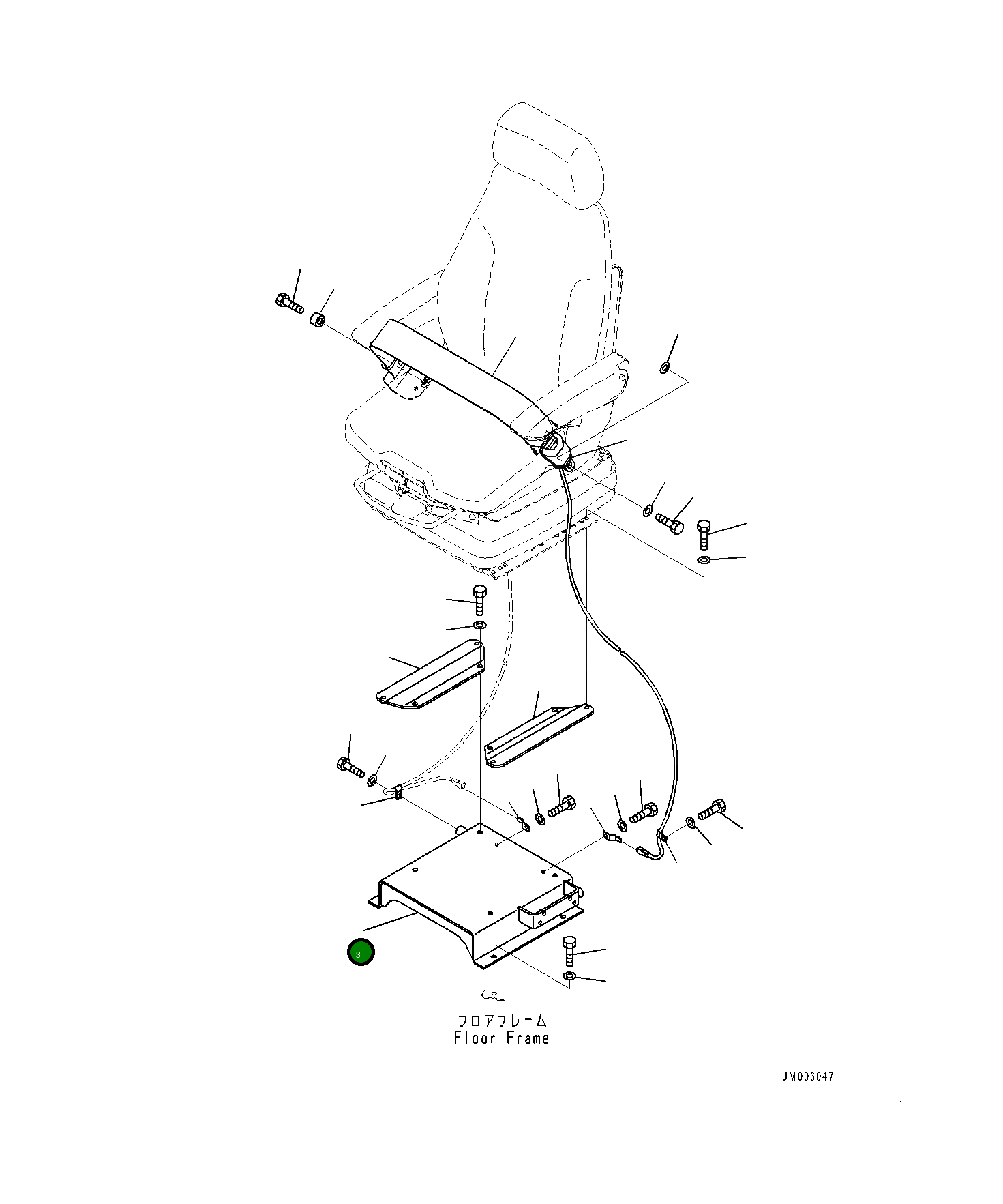 Кронштейн 561-57-81341 Komatsu