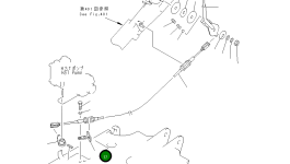 Кронштейн 2692-3-45210 Komatsu