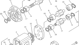 Корпус KB20122-36091 Komatsu