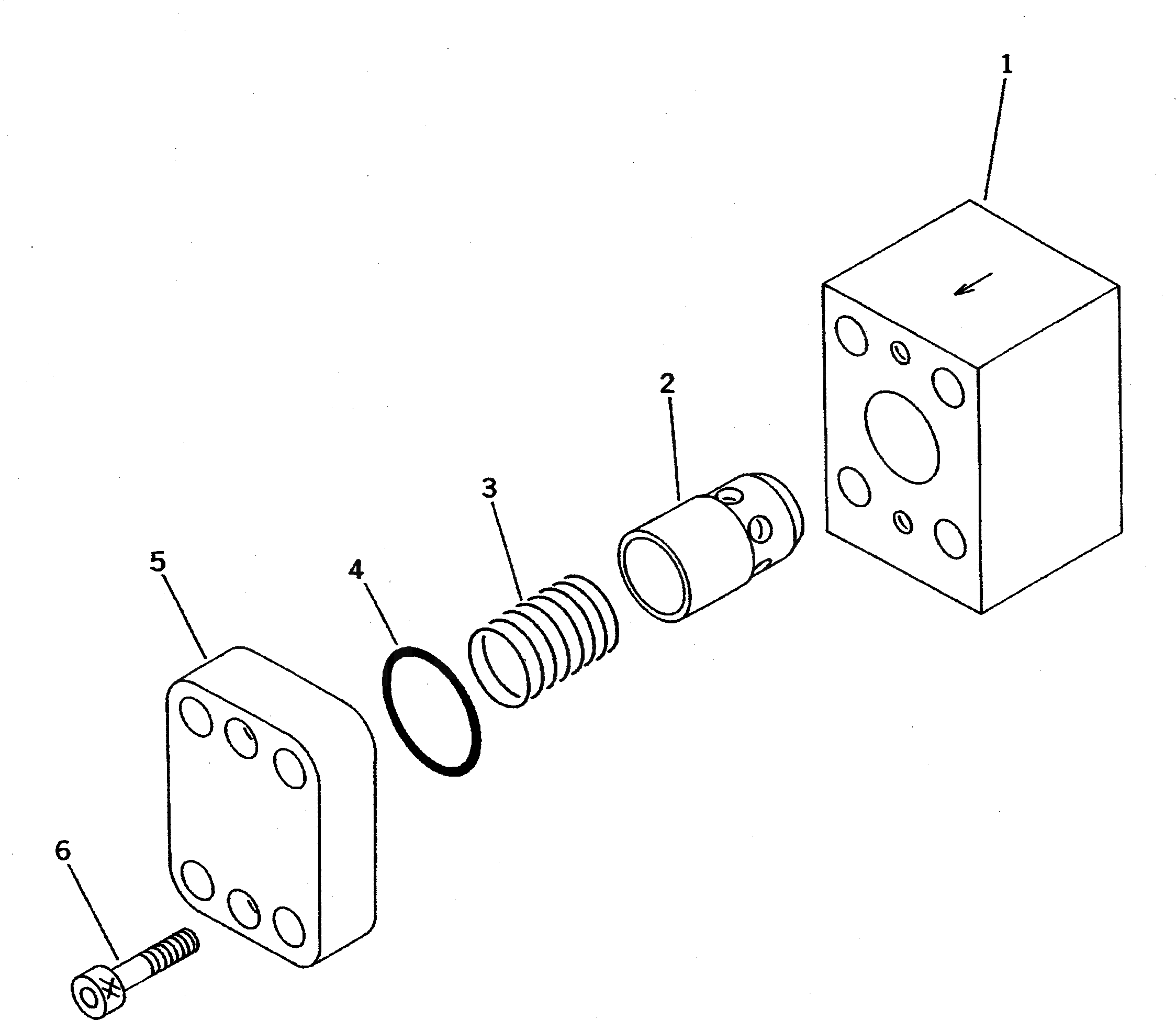 Пластина 209-60-53120 Komatsu