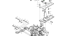 Кронштейн 208-01-41540 Komatsu