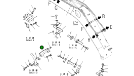 Кронштейн 206-62-32550 Komatsu