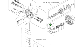 Ось 131161 Komatsu