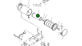 Корпус 124-01-61110 Komatsu