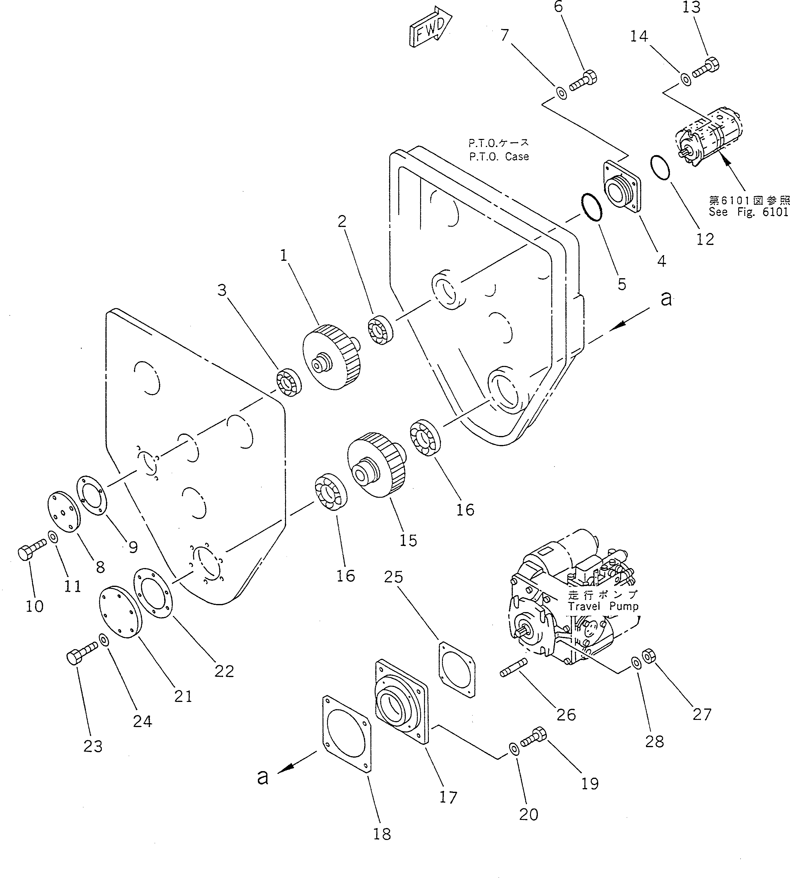Набивка 262-19-21111 Komatsu