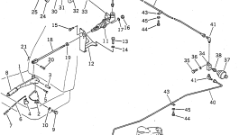 Кронштейн 22W-43-12630 Komatsu