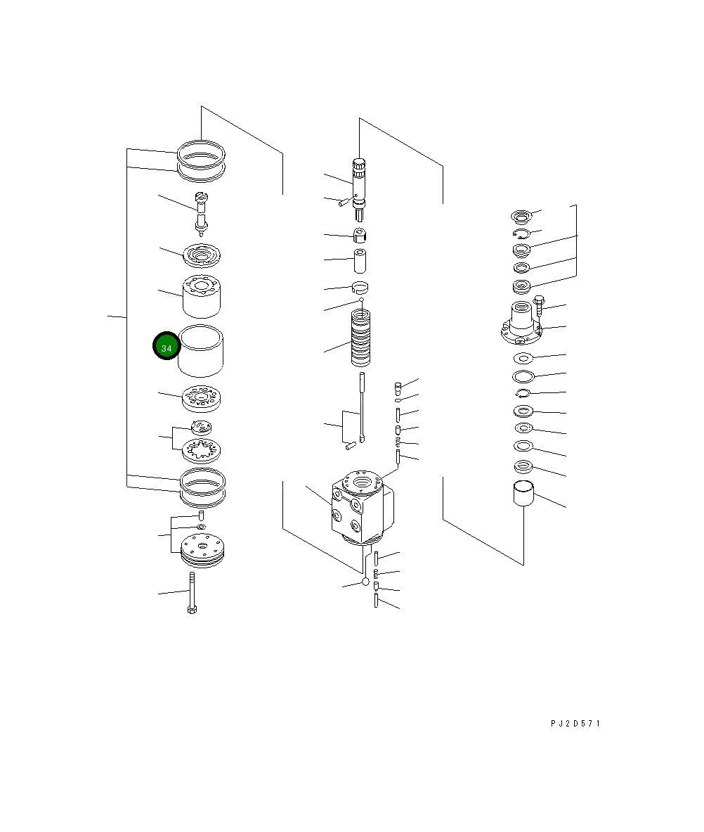 Корпус 569-40-42880 Komatsu