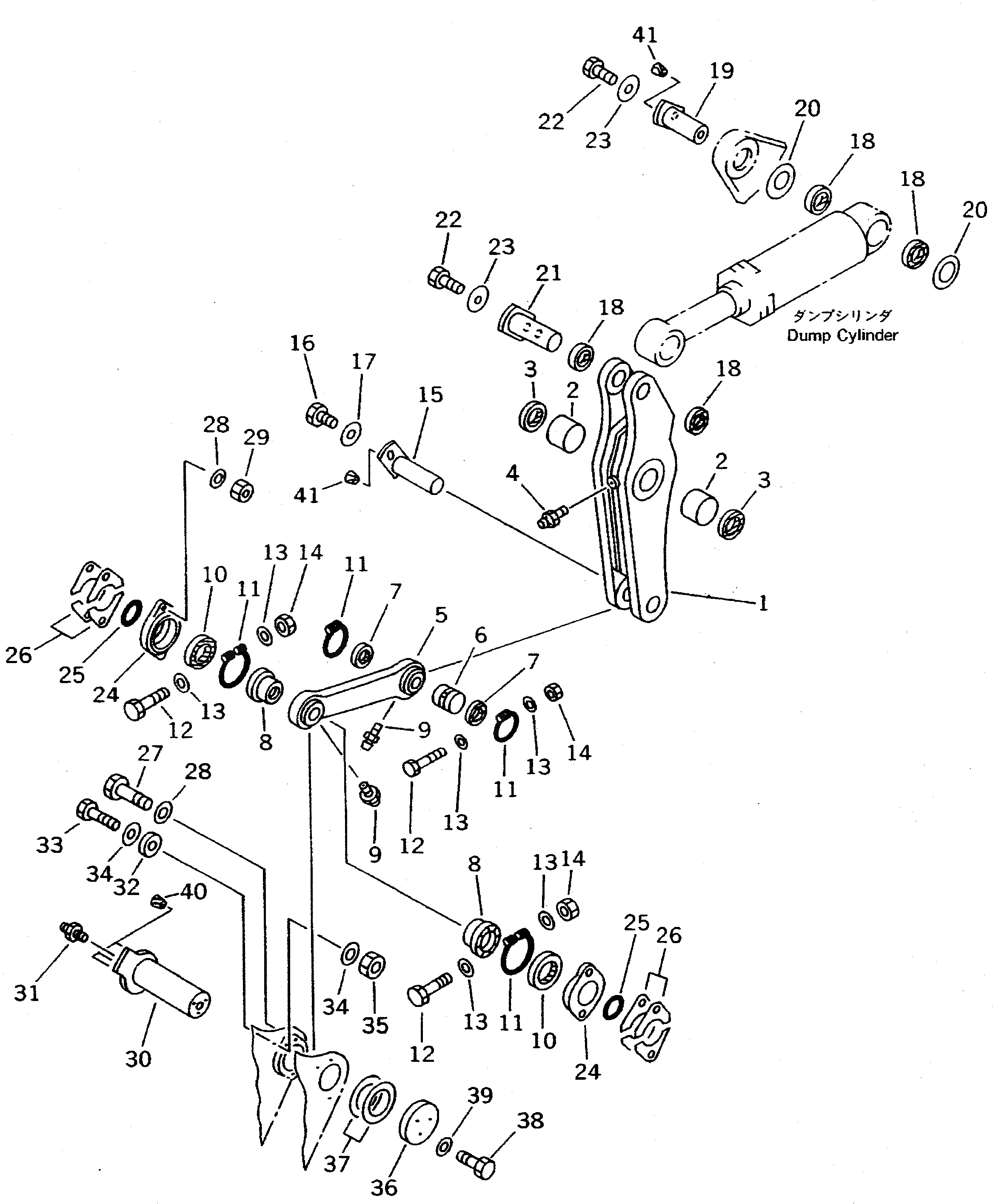 Коромысло 426-858-1110 Komatsu