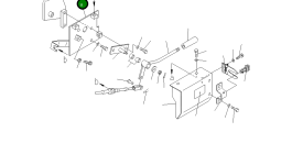 Кронштейн 12G-X54-3412 Komatsu