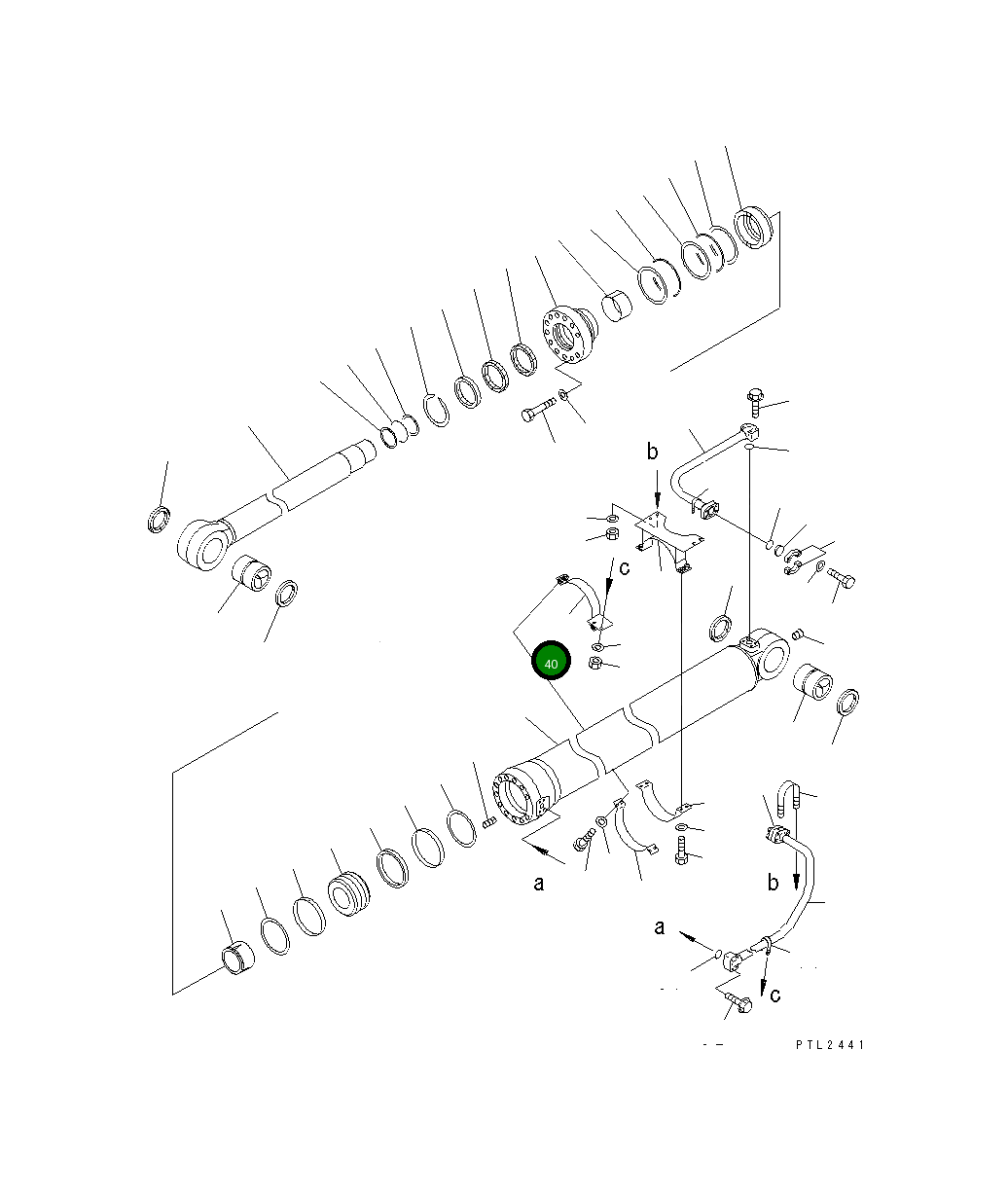 Кронштейн 707-88-22420 Komatsu