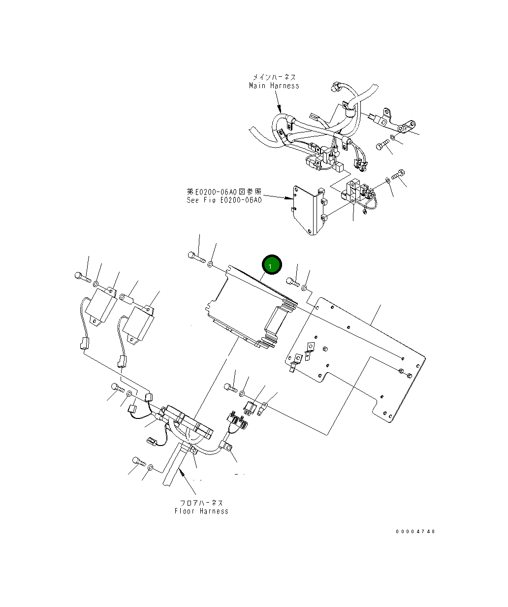 Контроллер 7824-62-6002 Komatsu
