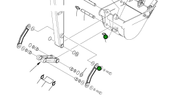 Палец 22K-70-R1651 Komatsu