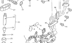 Кронштейн PK3645E008 Komatsu