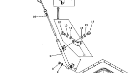 Кронштейн YM129335-34840 Komatsu