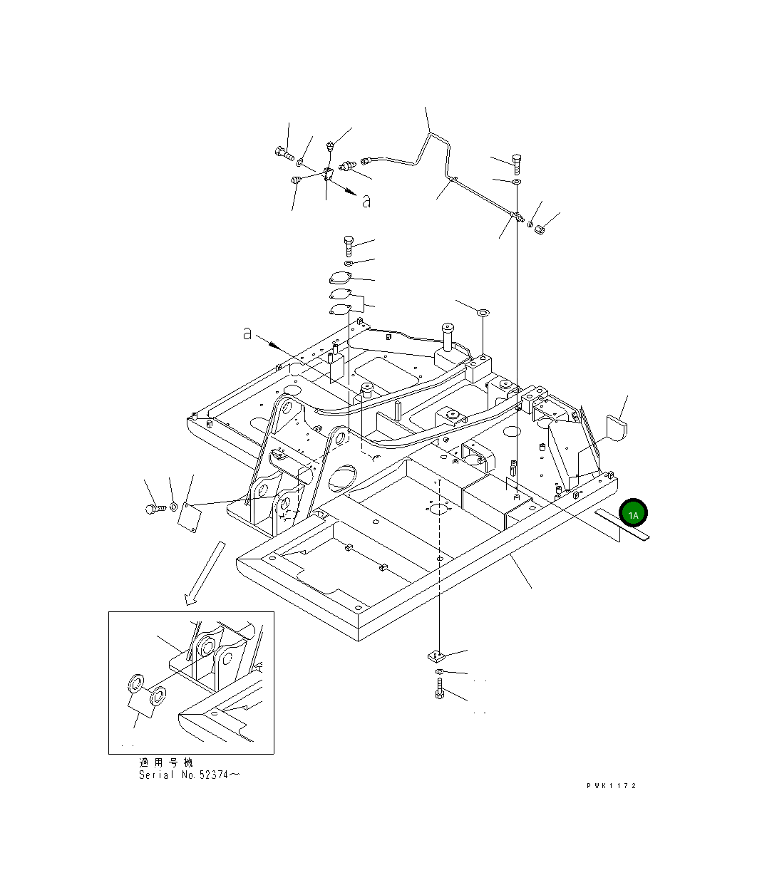 Лист 201-46-73250 Komatsu