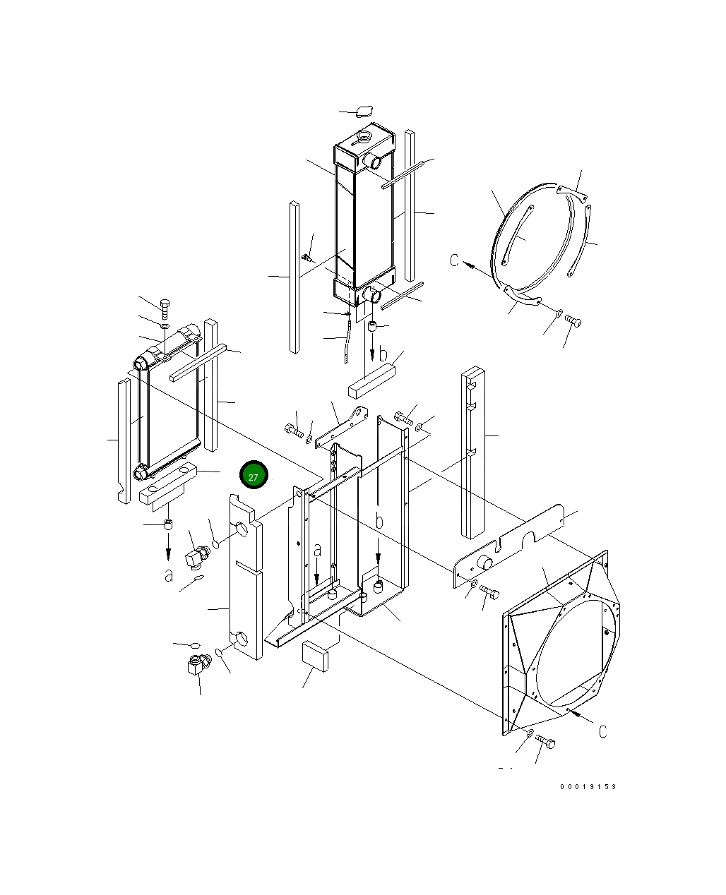 Лист 22M-03-22110 Komatsu